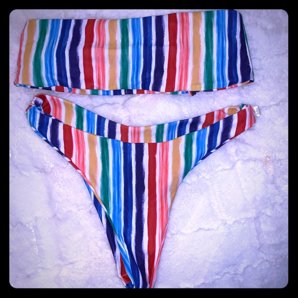 Rainbow bikini